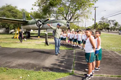 Aula de campo - Base Aérea, 2019