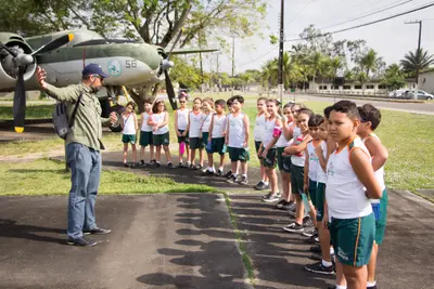 Aula de campo - Base Aérea, 2019