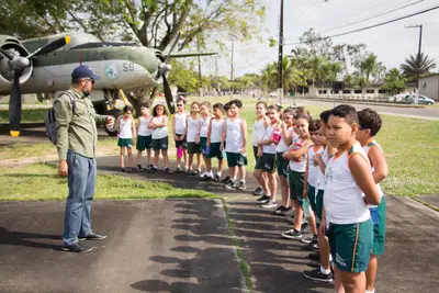 Aula de campo - Base Aérea, 2019