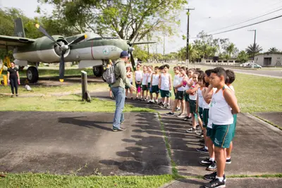 Aula de campo - Base Aérea, 2019