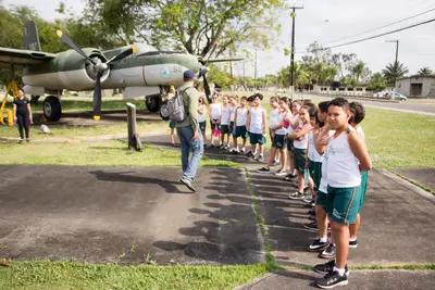 Aula de campo - Base Aérea, 2019