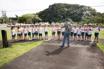 Aula de campo - Base Aérea, 2019