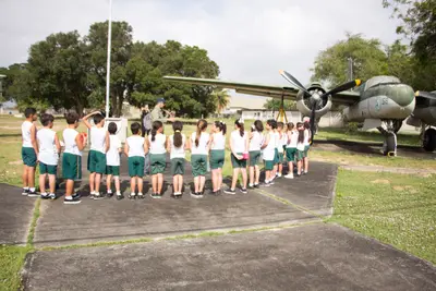 Aula de campo - Base Aérea, 2019