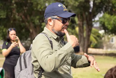 Aula de campo - Base Aérea, 2019