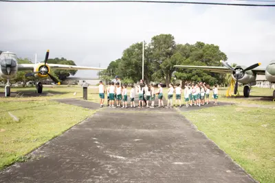 Aula de campo - Base Aérea, 2019