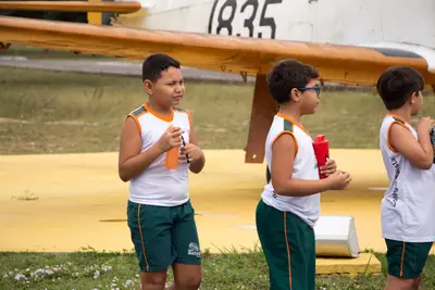 Aula de campo - Base Aérea, 2019