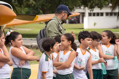Aula de campo - Base Aérea, 2019