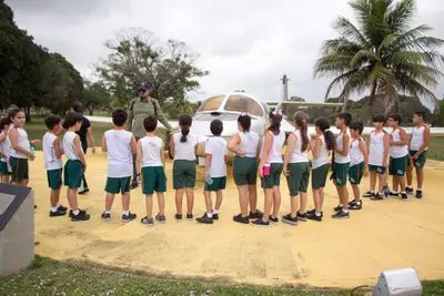 Aula de campo - Base Aérea, 2019