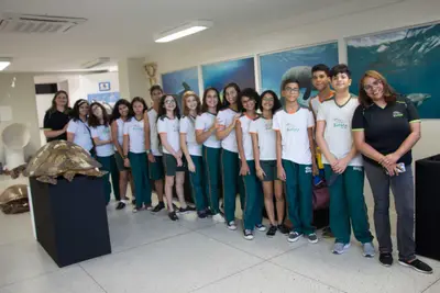 Aula de campo - Museu de Morfologia UFRN, 2019