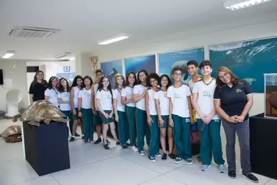 Aula de campo - Museu de Morfologia UFRN, 2019