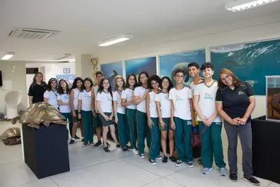 Aula de campo - Museu de Morfologia UFRN, 2019
