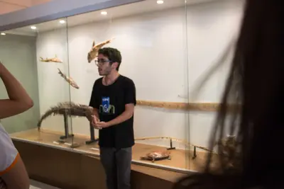 Aula de campo - Museu de Morfologia UFRN, 2019